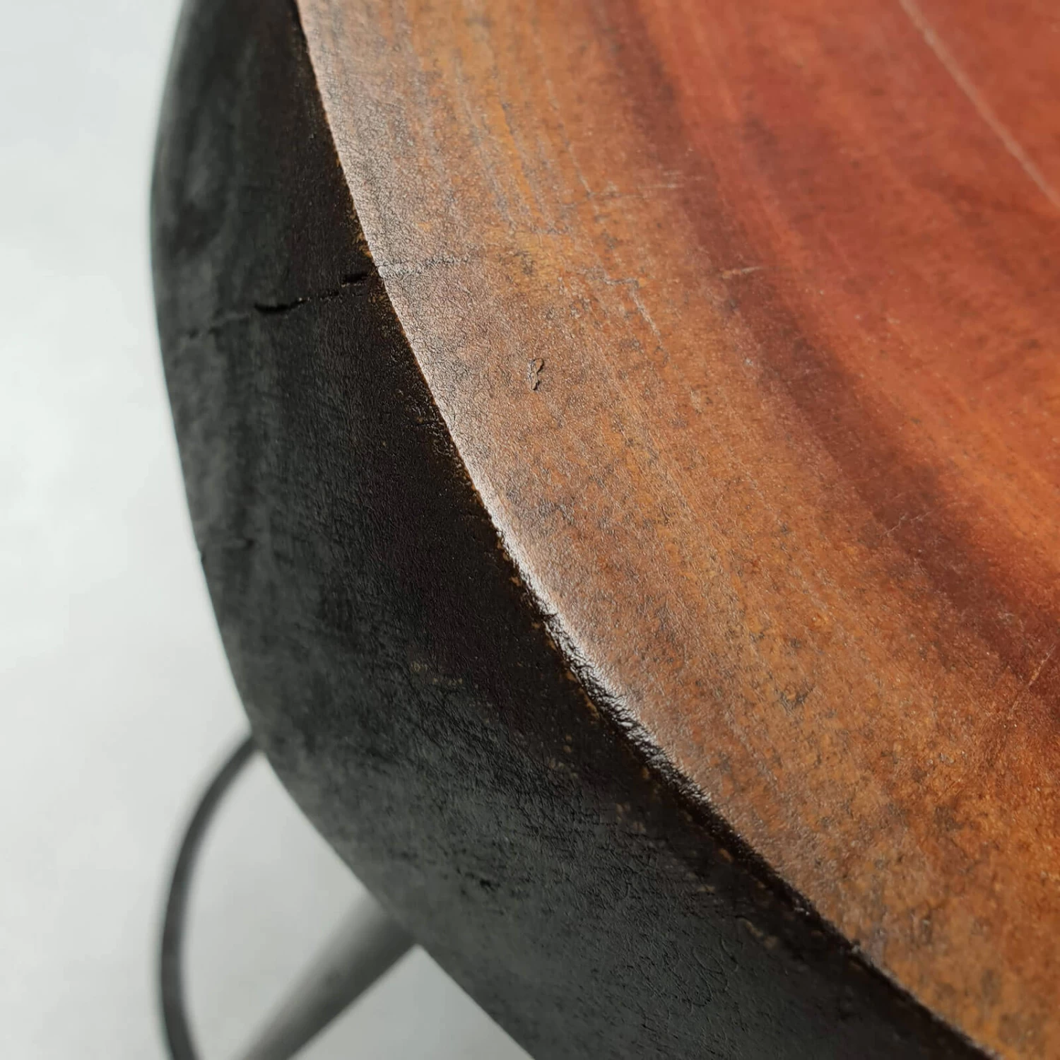 Beistelltisch Aus Massivholz In Braun (B) 28 X (H) 56 Cm – Bild 4