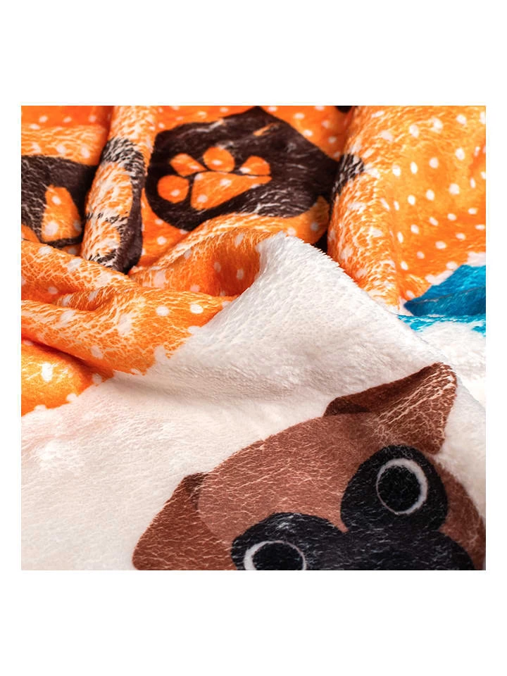 Decke "Dogs" In Bunt – Bild 3