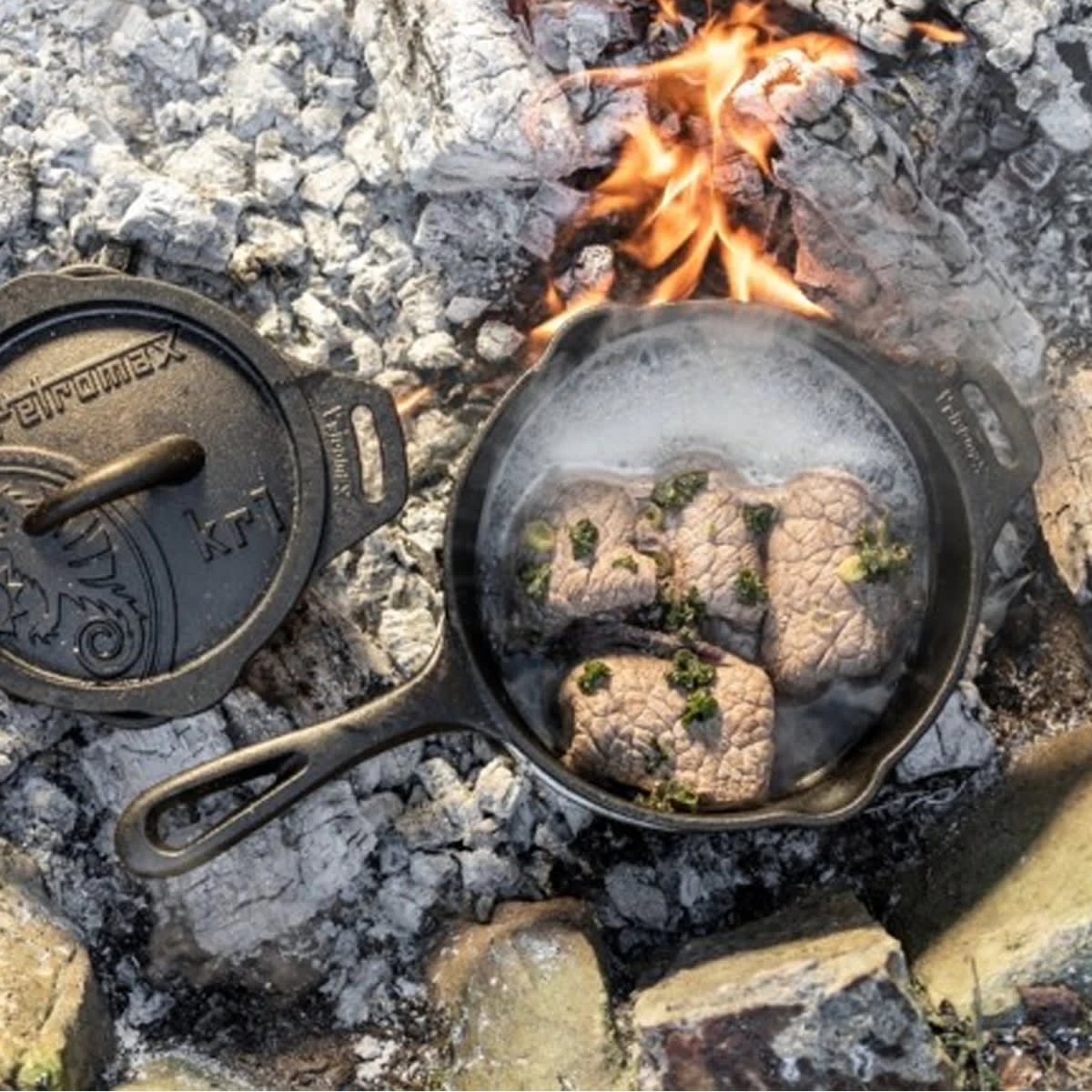 Petromax Feuertopf Gusseisen KR2 In Schwarz - 2 Liter – Bild 5