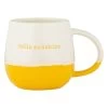 Tasse "Hello Sunshine" In Weiß/ Gelb - 350 Ml