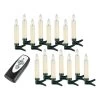 LED-Christbaumkerzen In Warmweiß - 15 Stück