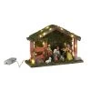 LED-Weihnachtskrippe Mit Zubehör In Bunt - (B)30 X (H)20 X (T)10 Cm
