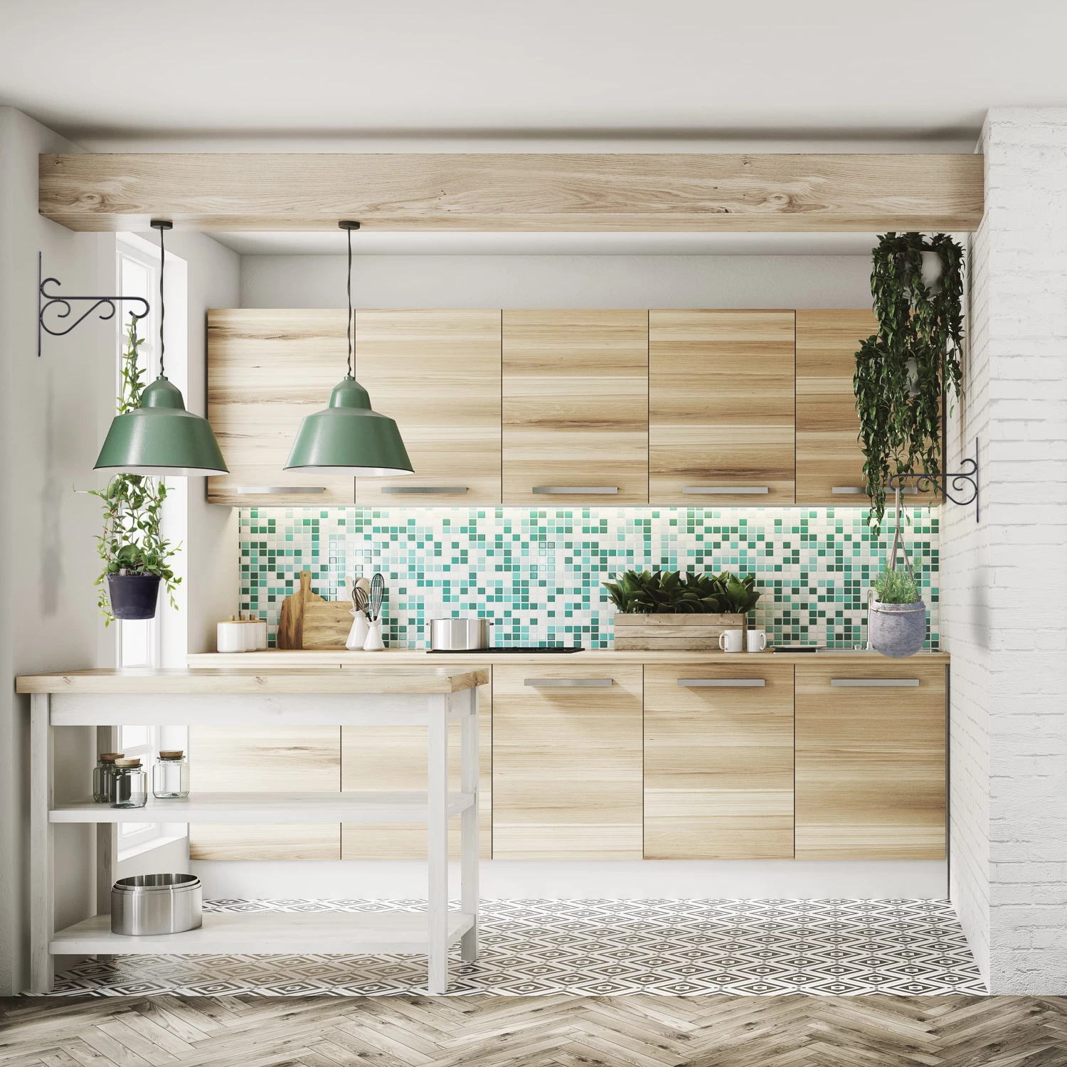 2 X Blumenampel Halterung In Schwarz – Bild 2