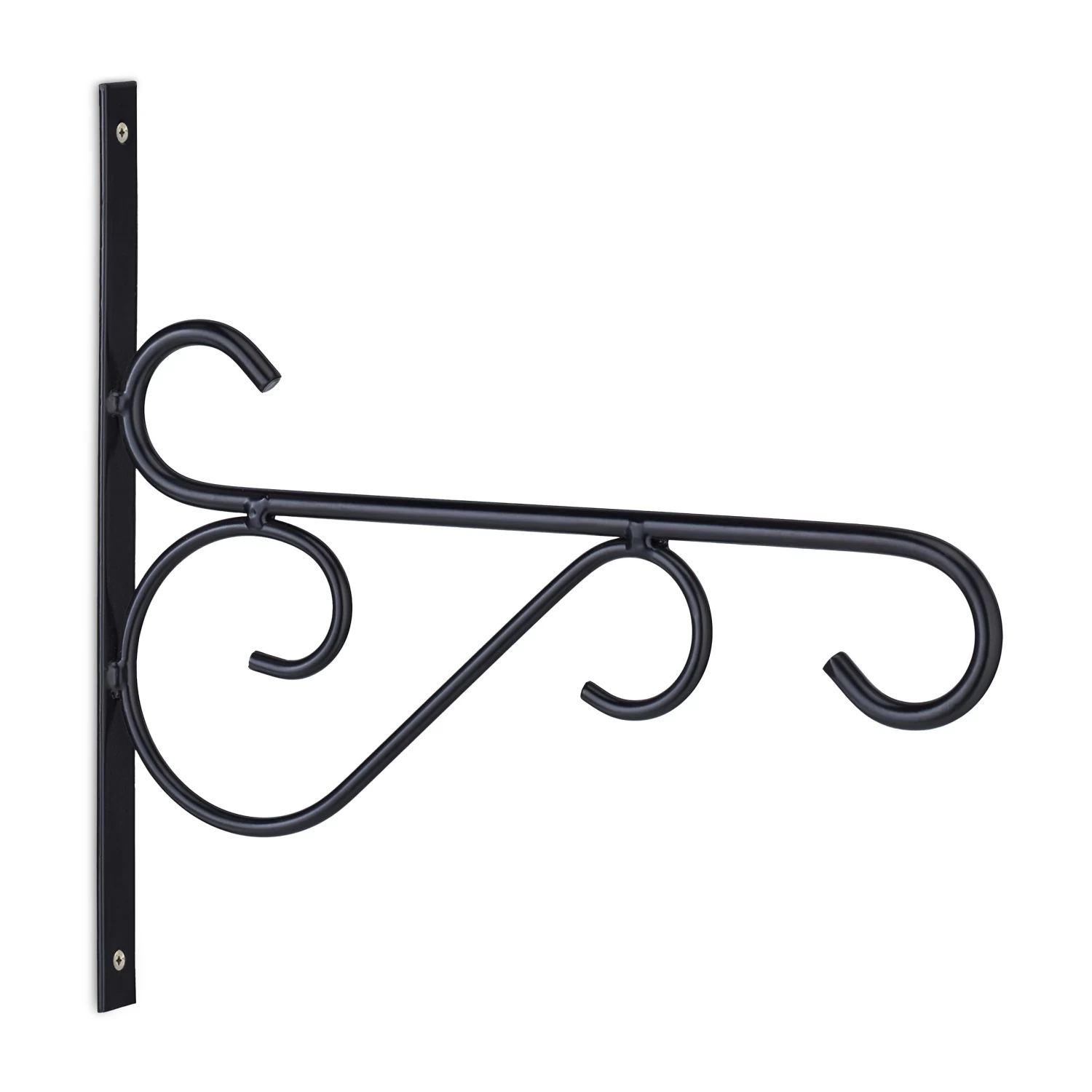 2 X Blumenampel Halterung In Schwarz