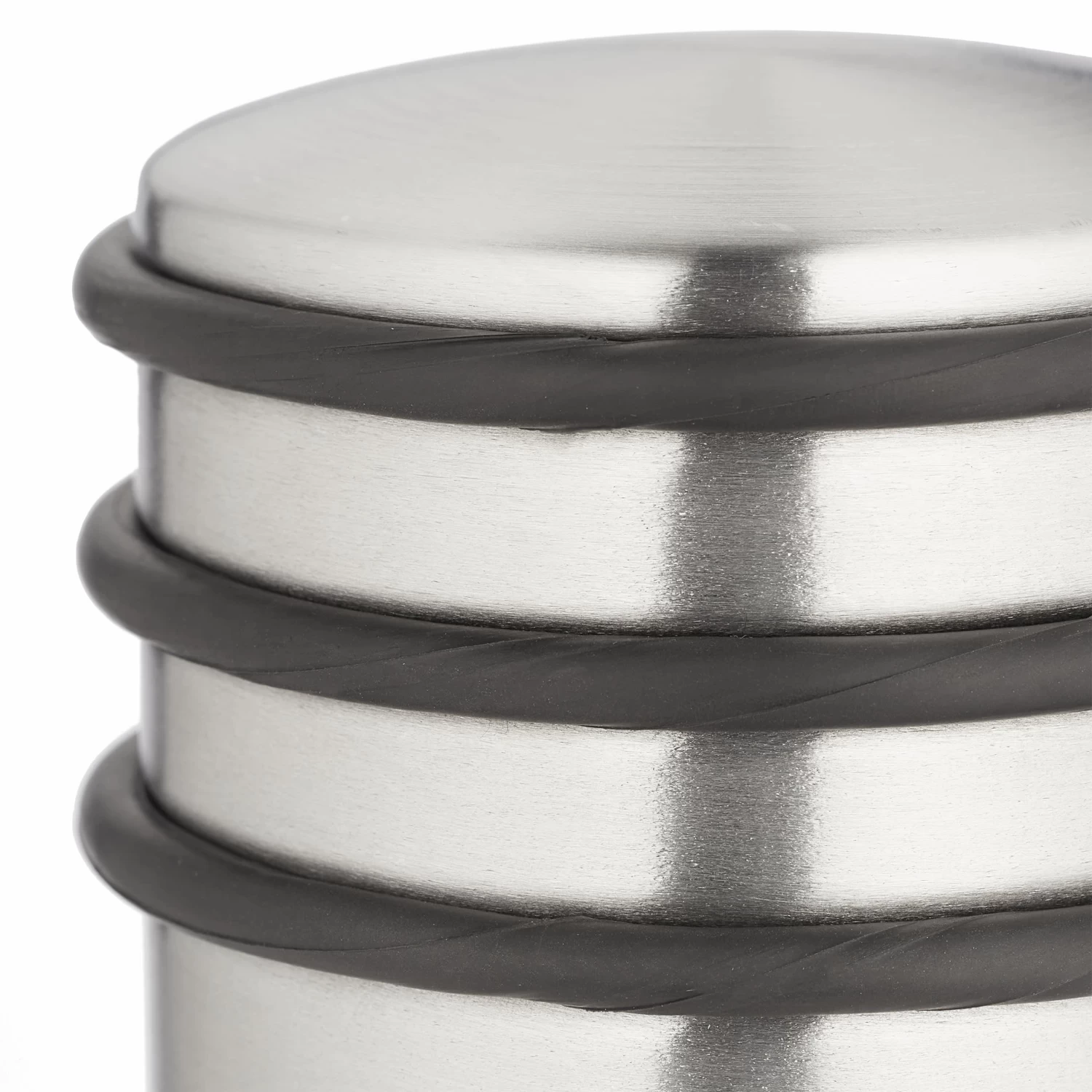 2 X Türstopper In Silber/ Schwarz - (H)7,5 X Ø 7 Cm – Bild 6