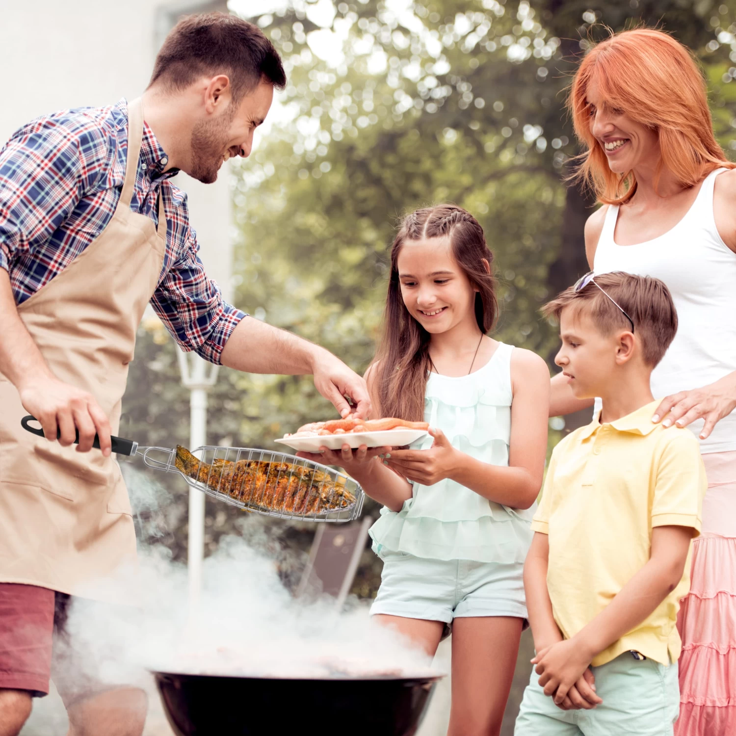 2x Fischbräter In Silber/ Schwarz – Bild 3