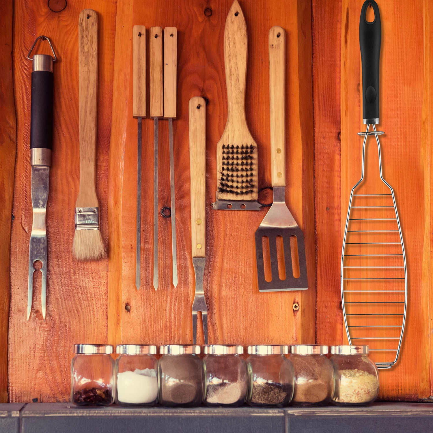 2x Fischbräter In Silber/ Schwarz – Bild 5