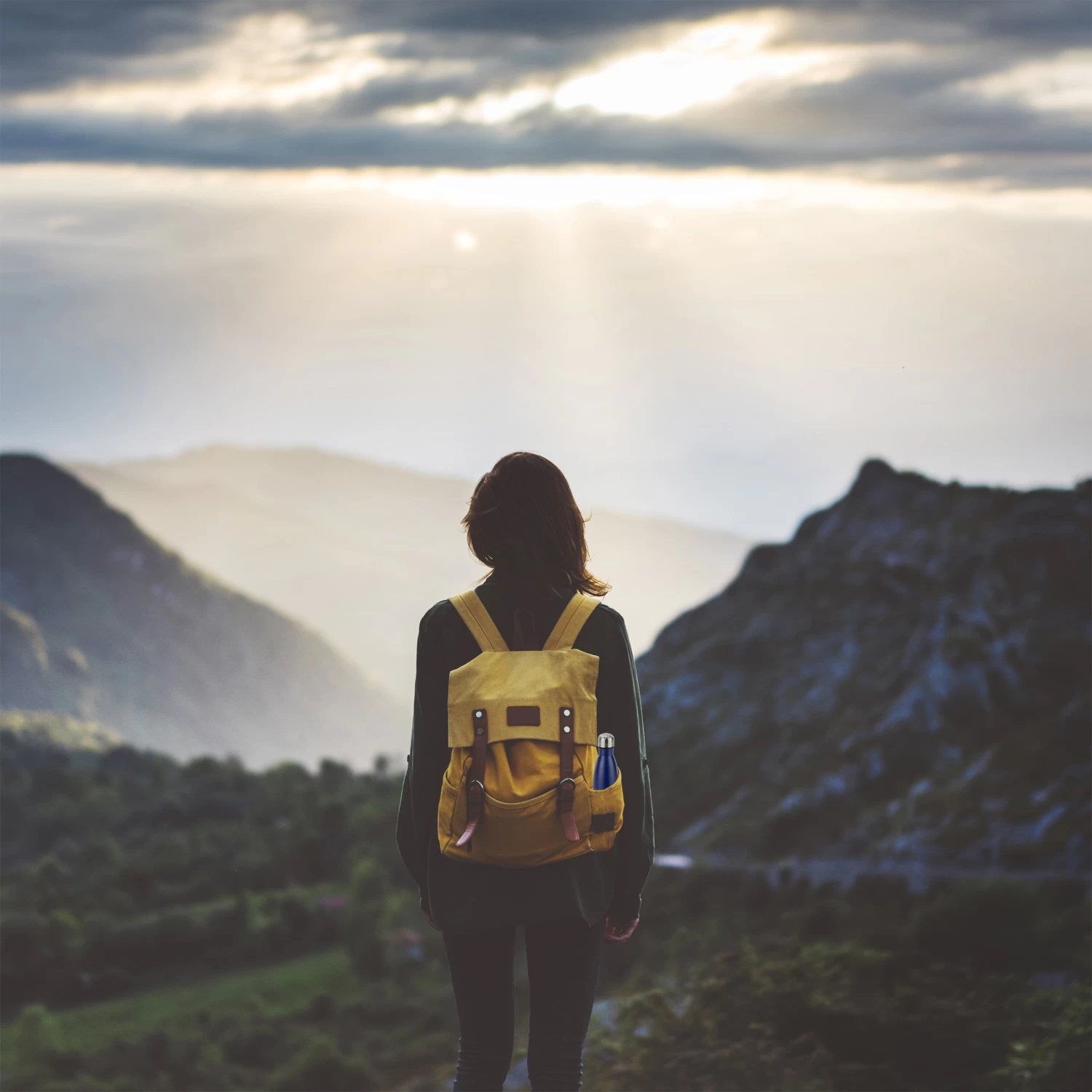 2x Trinkflasche In Schwarz - 500 Ml – Bild 3