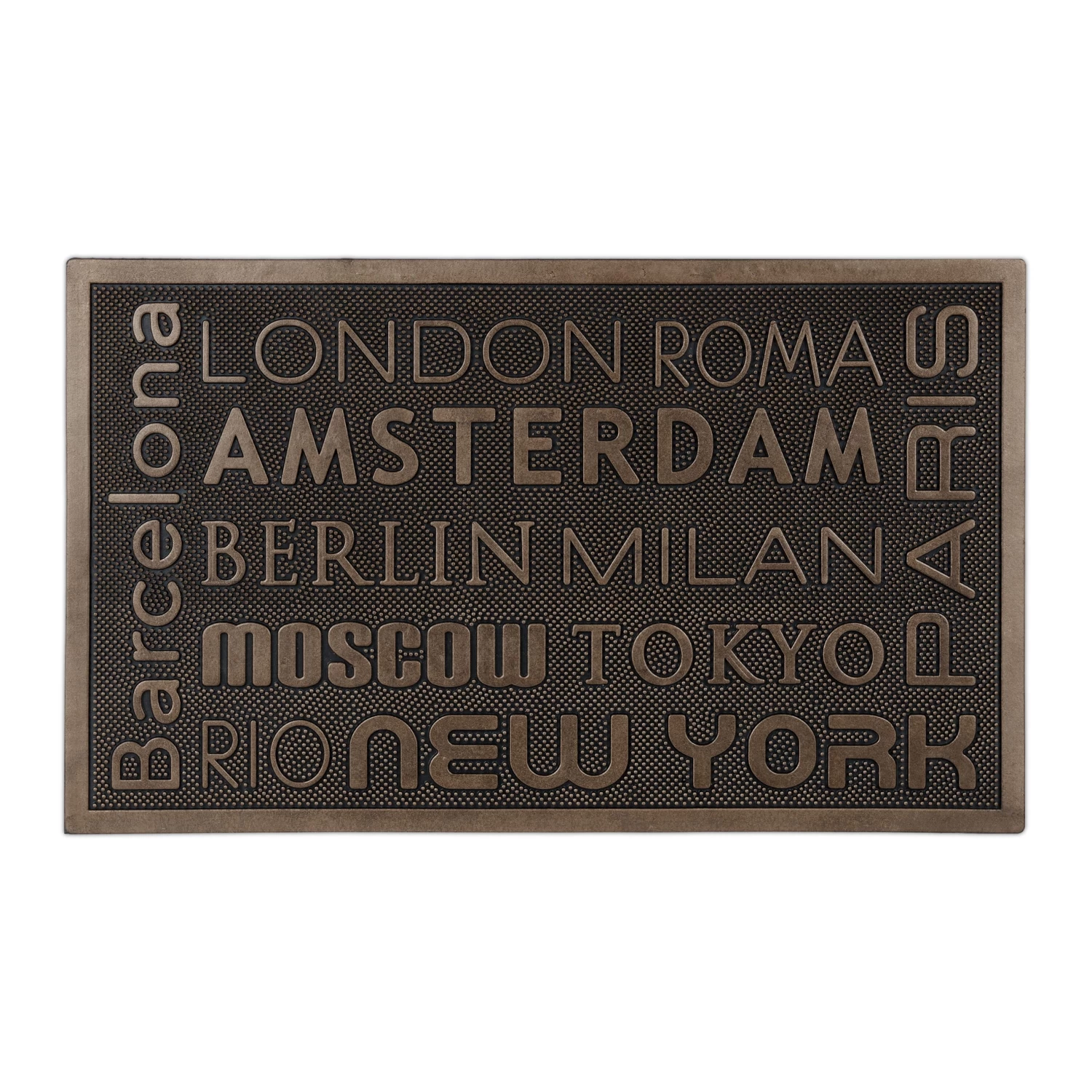 Fußmatte In Kupfer/ Schwarz - (B)75 X (T)45 Cm – Bild 8