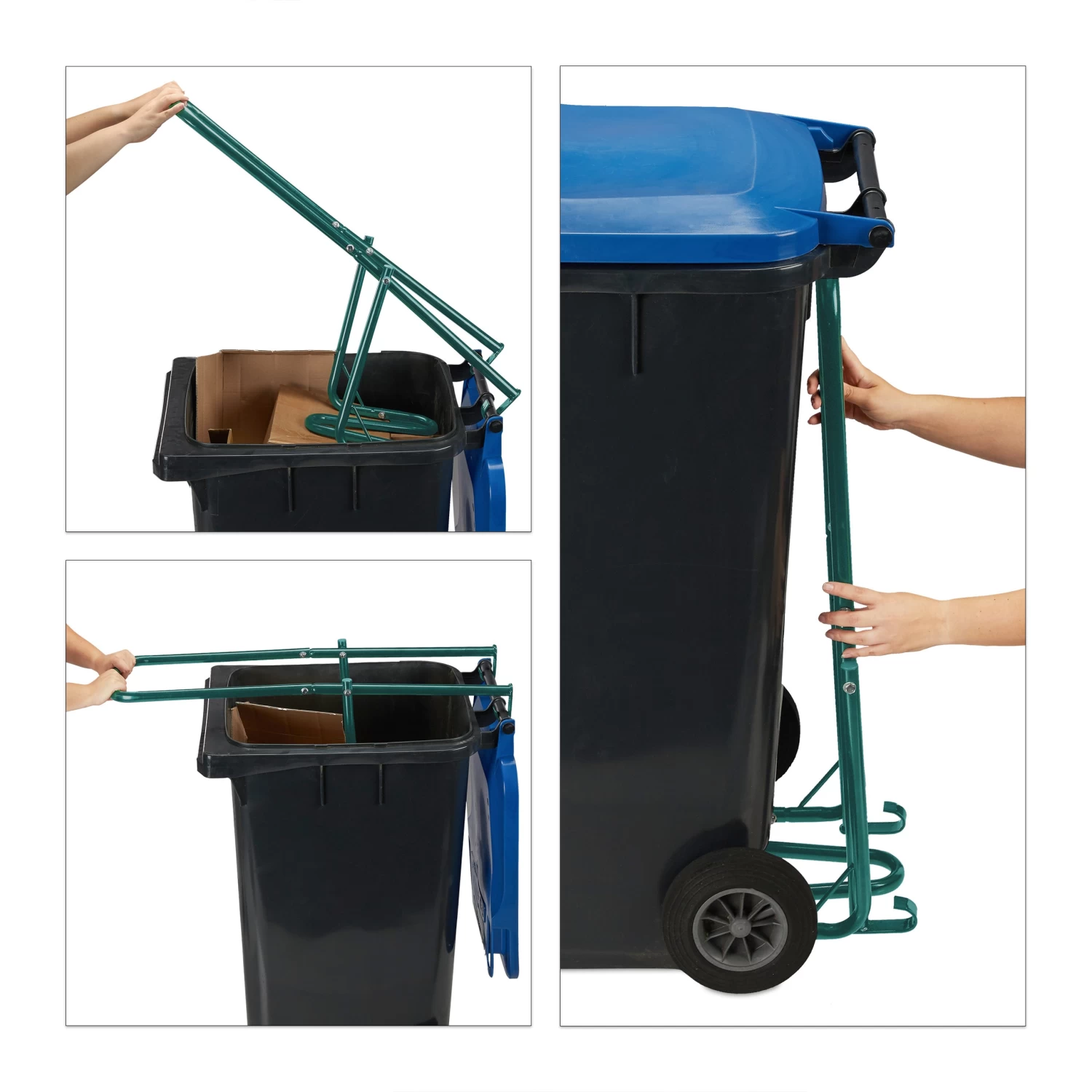 Müllpresse Für Die Mülltonne In Grün – Bild 6