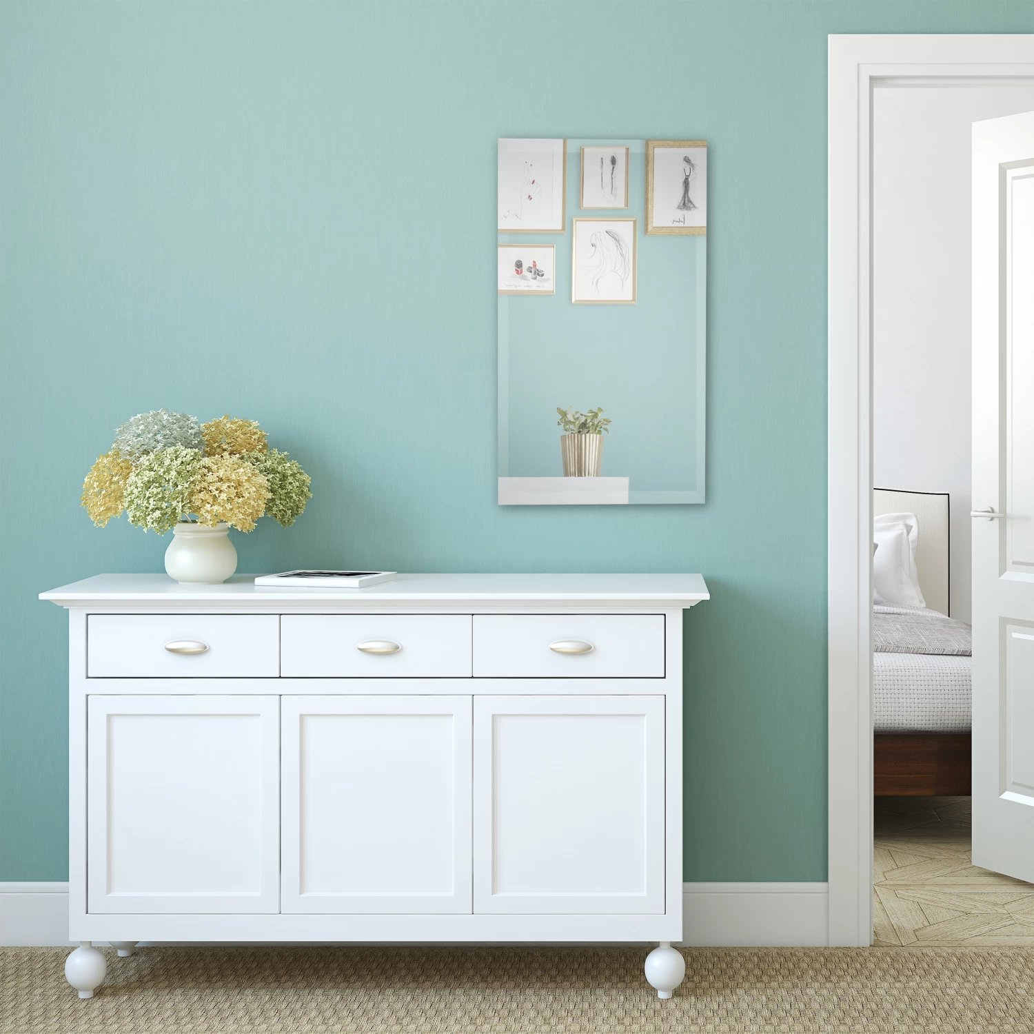 Rahmenloser Spiegel In Transparent - 40 X 60 Cm – Bild 2