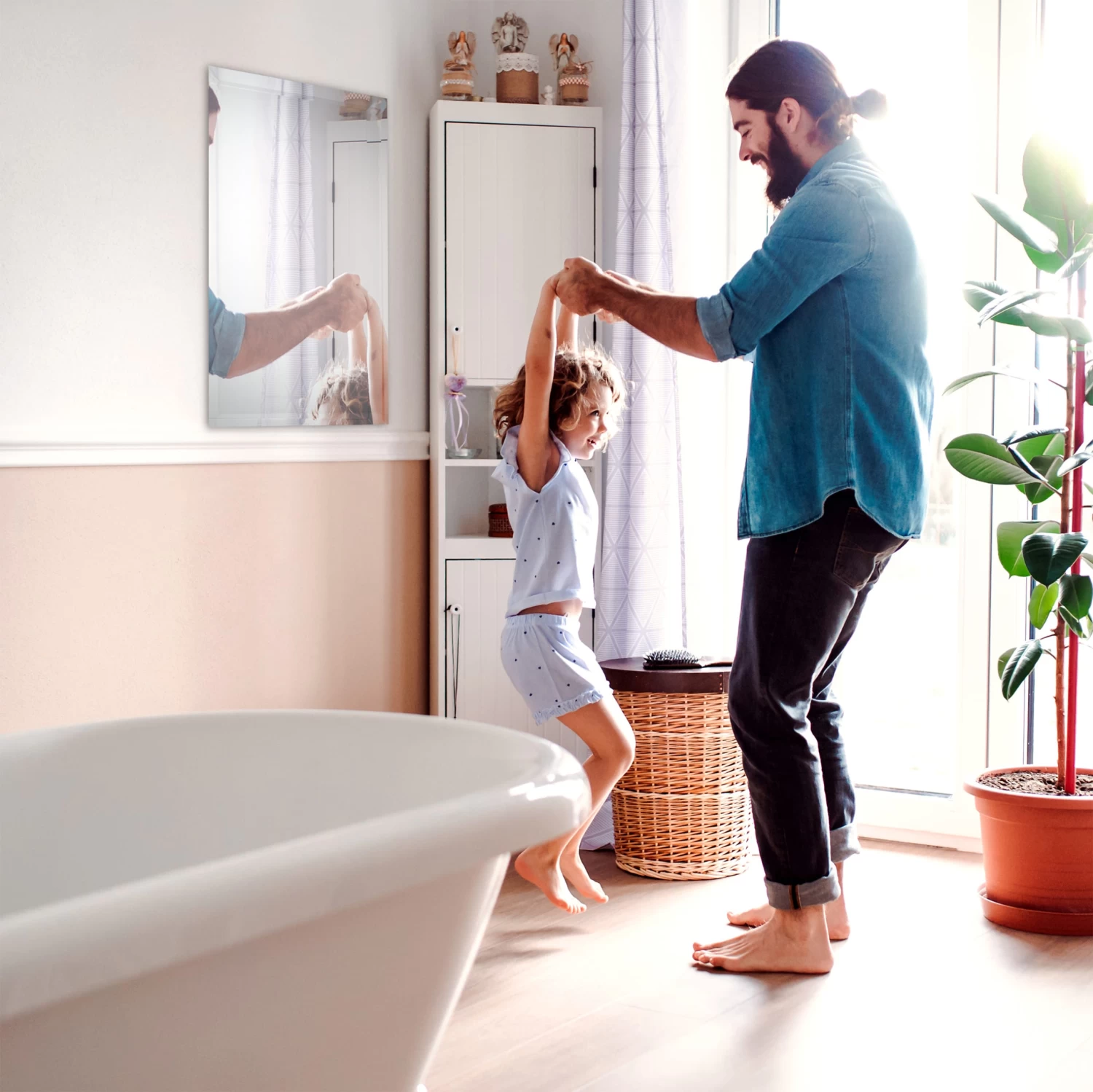 Rahmenloser Spiegel In Transparent - 40 X 60 Cm – Bild 3