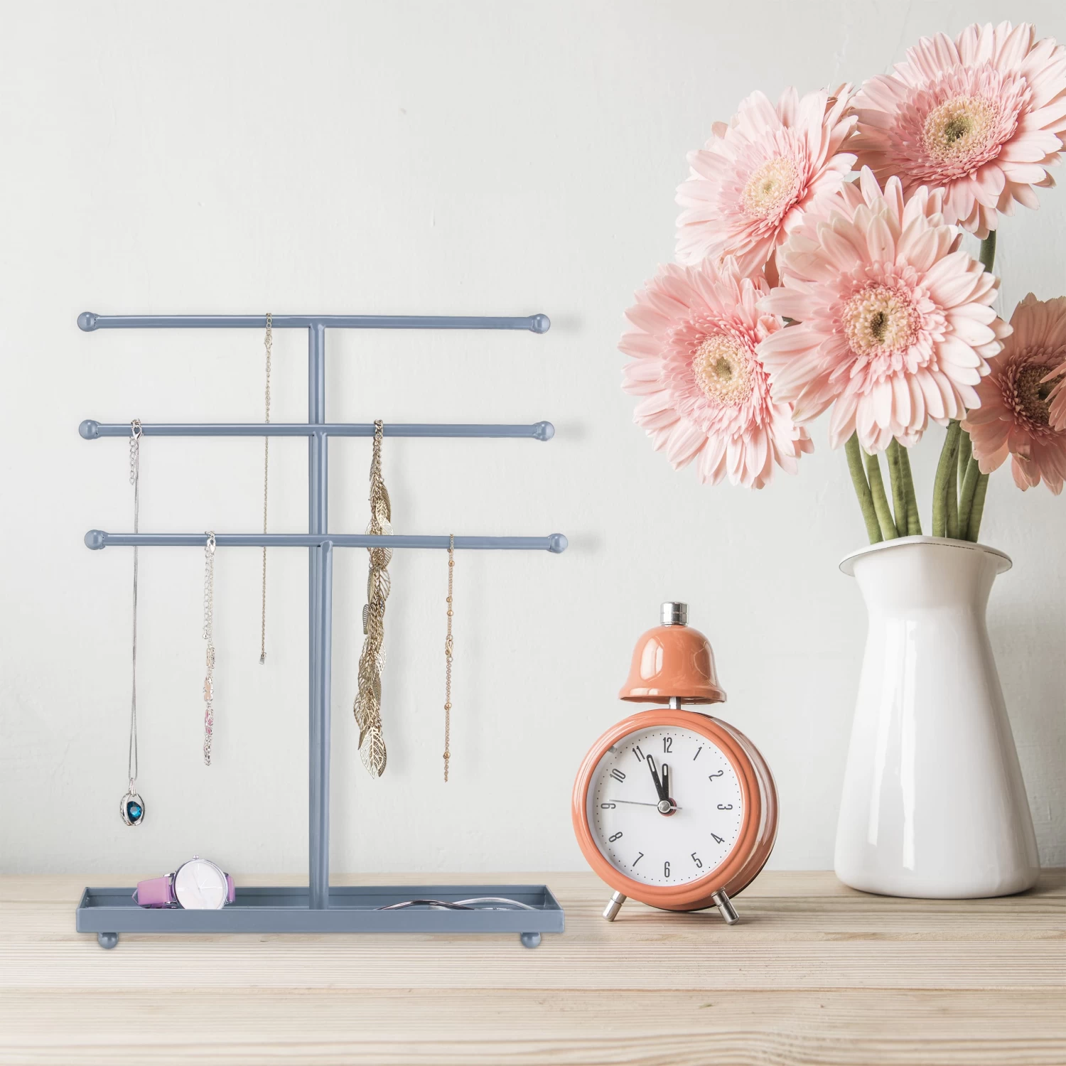 Schmuckständer In Silber - (B)31 X (H)40 X (T)11 Cm – Bild 2