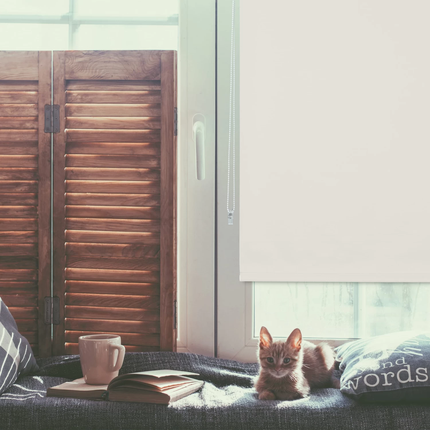 Thermorollo In Beige - (B)80 X (H)210 Cm – Bild 5