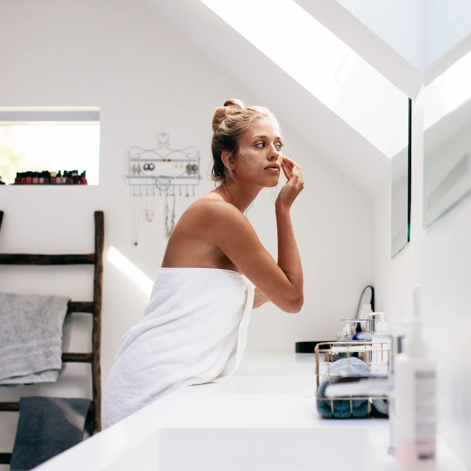 Wand Schmuckhalter In Silber - (B)36,5x (H)30 X (T)3,5 Cm – Bild 3