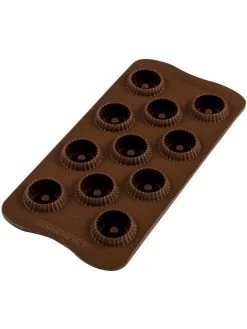 Silikomart Silikon-Pralinenform In Braun - (B)24 X (T)11 Cm