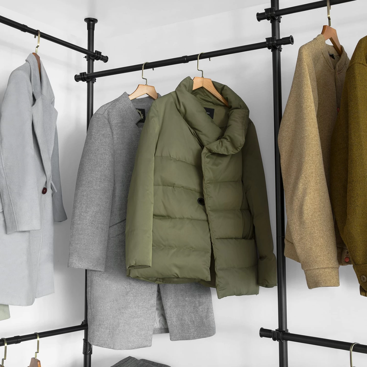 Kleiderständer In Schwarz - (B)209-305 X (H)200-270cm – Bild 5