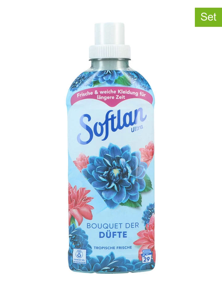 3er-Set: Weichspüler "Ultra Paradise Tropical Fresh", 3x 650 Ml