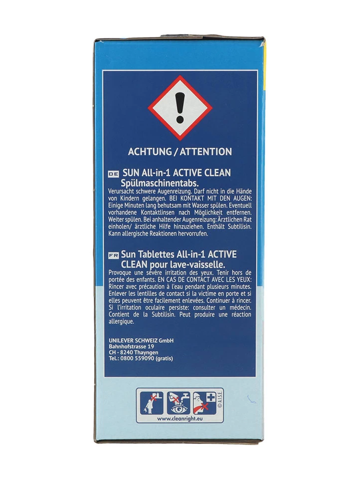 SUN® Spülmaschinentabs "Active Clean Regular", 1733 G – Bild 3