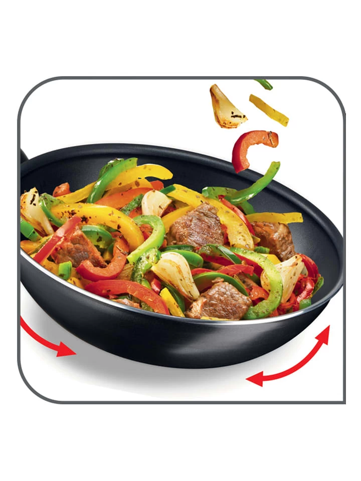 Tefal Wokpfanne "XL Force" In Schwarz - Ø 28 Cm – Bild 5