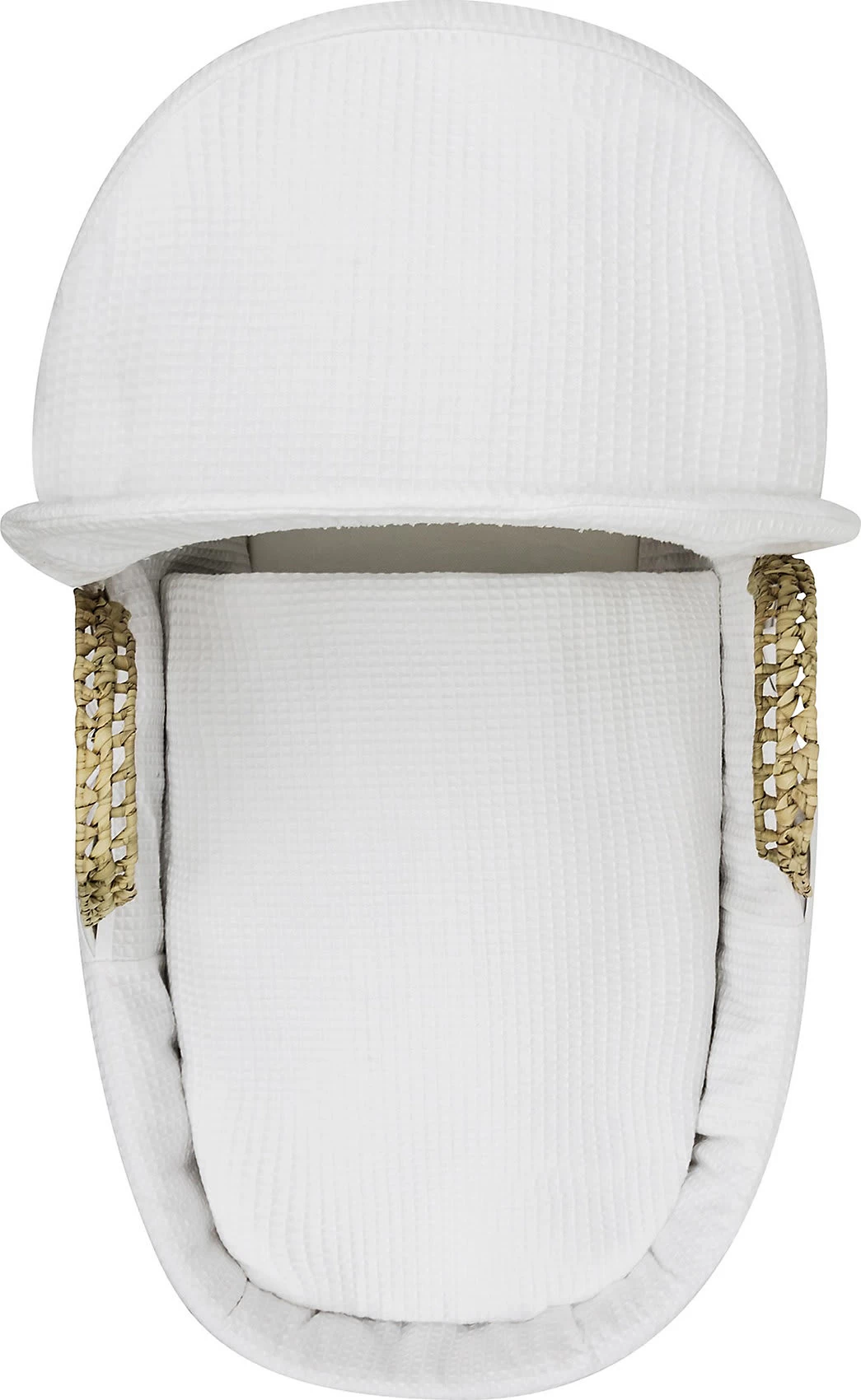 Moseskorb Waffel-Piqué, Natur/weiß – Bild 3