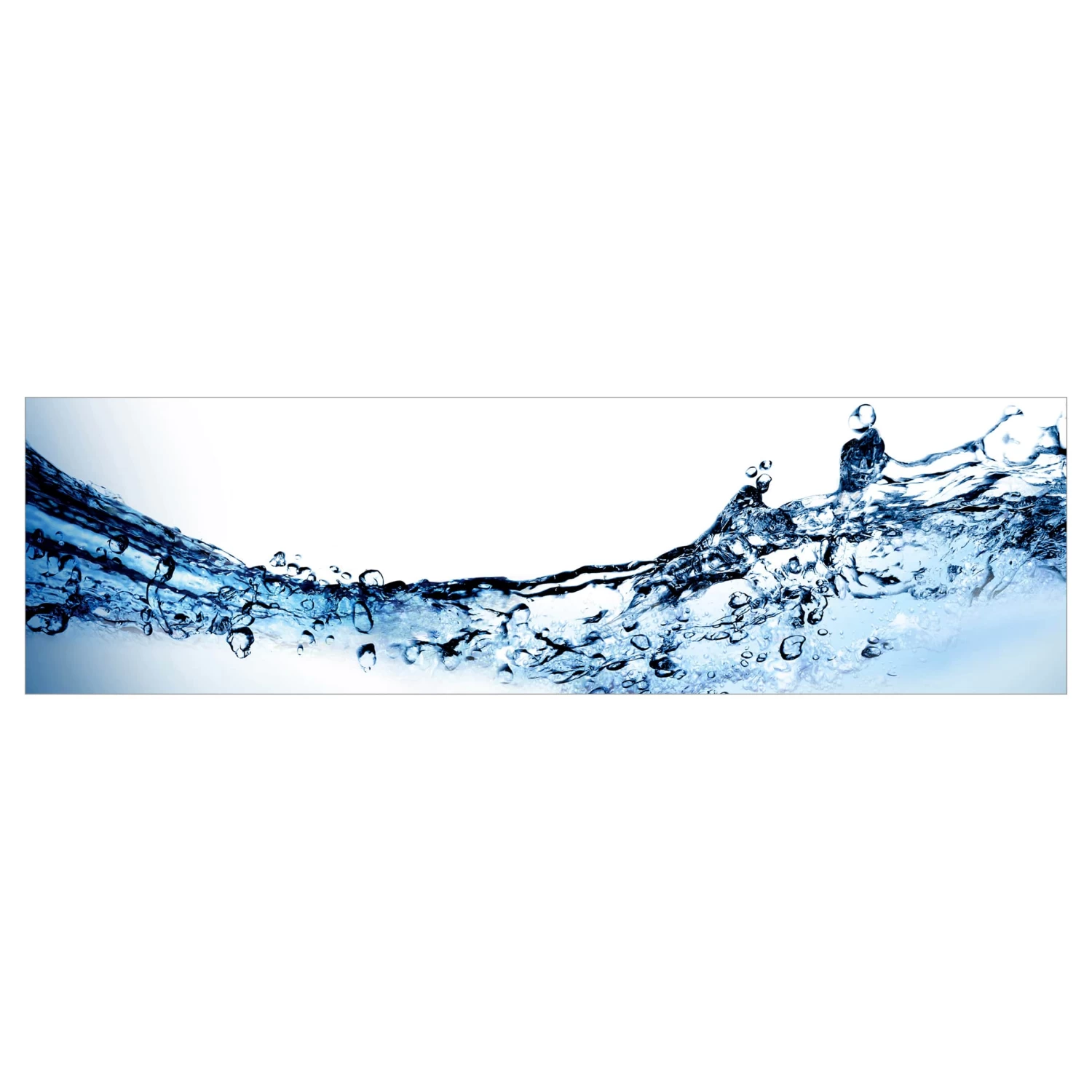 Küchenrückwand - Fizzy Water In Blau – Bild 7