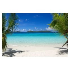 Vliestapete Premium - Perfect Maledives In Türkis