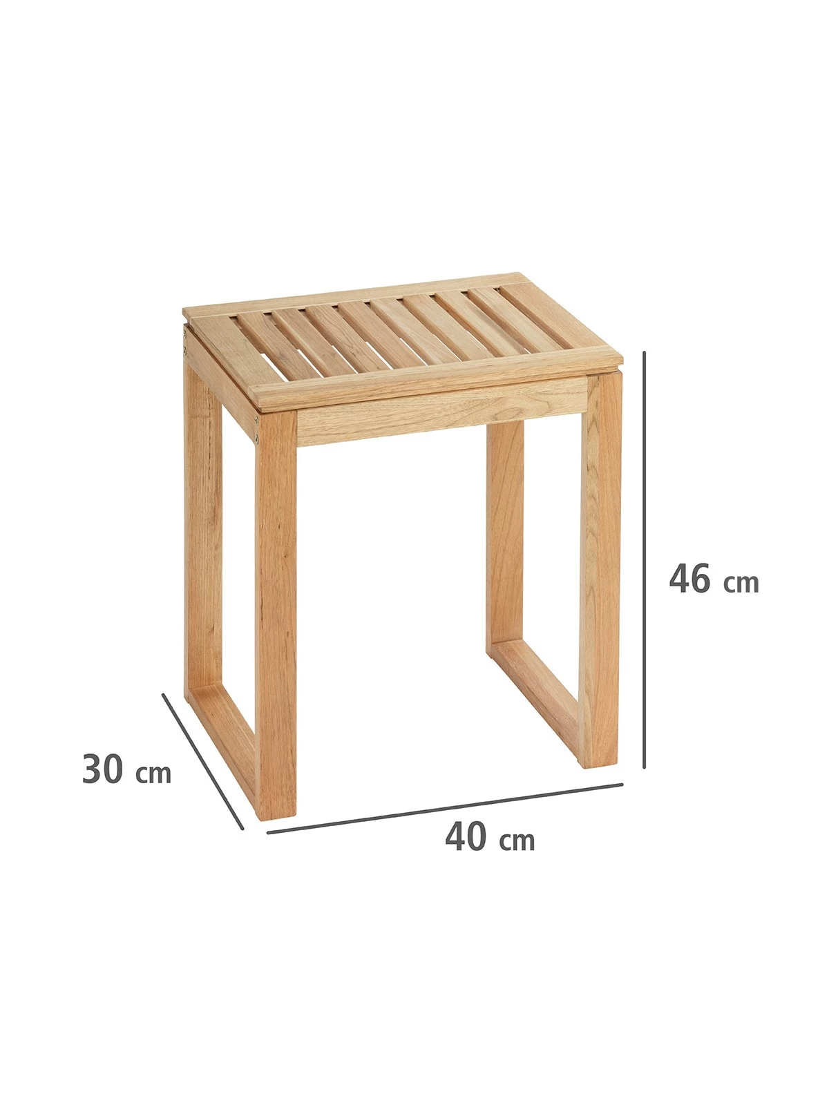 Wenko Hocker Norway In Braun – Bild 4