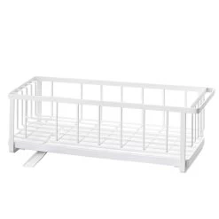 Yamazaki Geschirr-Abtropfgestelll Tower 57x18x16cm In Weiß